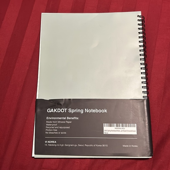 GAK Stone paper notebook - Picture 3 of 9